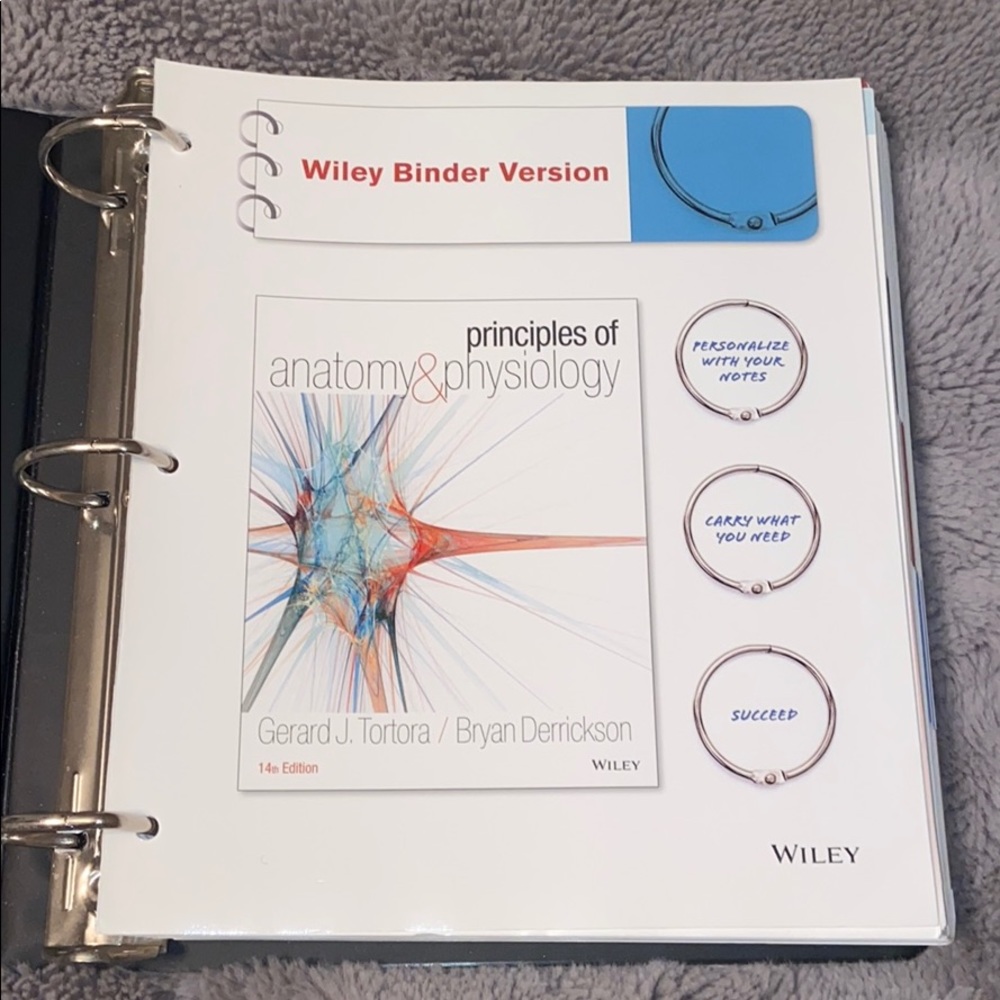 Anatomy and physiology textbook
